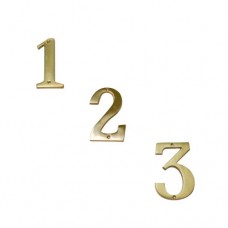 4 inch  Heavy Duty  Solid Brass House Number